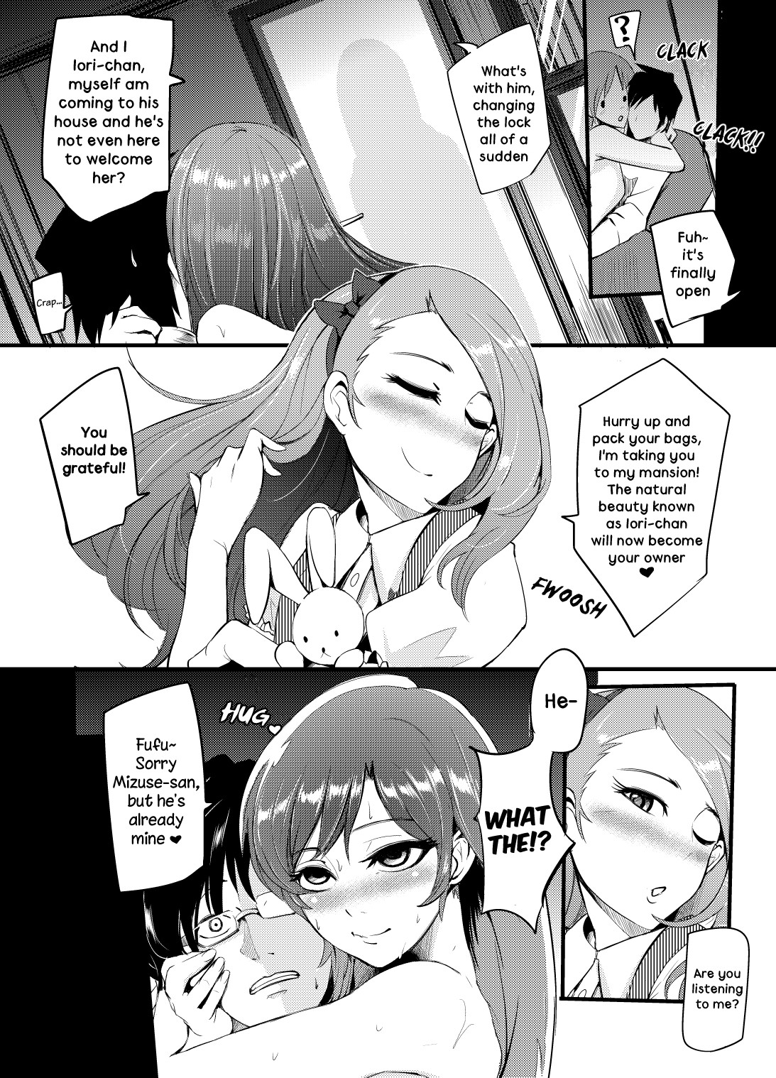 Hentai Manga Comic-THEYANDEREM@STER -Chihaya Edition--Read-17